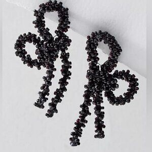 Free People - Black Beaded Bow